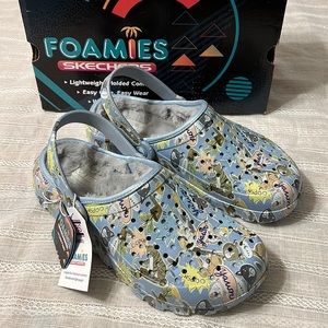 NIB SKETCHERS FOAMIES ~ SIZE 8